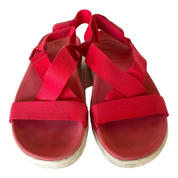 Adjustable straps Fitflop size 9 salmon pink - Picture 1 of 13